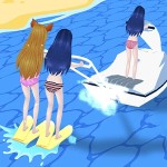 Play Girl Surfer 3D Online