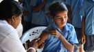 Global public health experts say the best treatment for measles is prevention, and that is a two-shot vaccination.(Biju Boro/AFP)