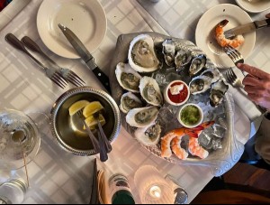 Oyster platter