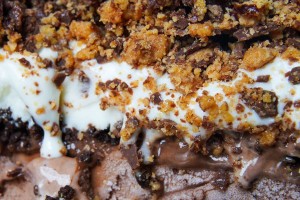 Chocolate and vanilla ice cream cake (Getty Images/Blake Callahan)