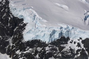 NASA's Operation IceBridge has been studying how polar ice has evolved over the past nine years and is currently flying a set of nine-hour research flights over West Antarctica to monitor ice loss aboard a retrofitted 1966 Lockheed P-3 aircraft. (Mario Tama/Getty Images)