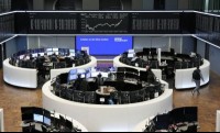 European shares lifted by real estate stocks; BP drags energy sector